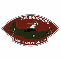146th Aviation - The Snoopers Acrylic Cut Outs