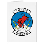 148th Fighter Squadron Kicking Ass Greeting Cards