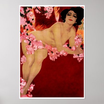 $14.95 Covered in Flowers ~  Print / Poster by galleriaofart