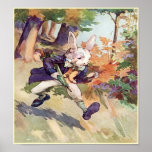 $14.95 I am late ! ~ Print Poster