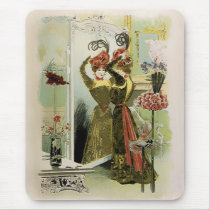 $14.95 Paris Fashions ~ Mousepads Fashion Plate