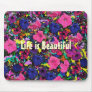 $14.95 Playful Flowers Mousepad