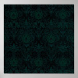 14.95 Tapestry Print Poster Vintage Antique Damask