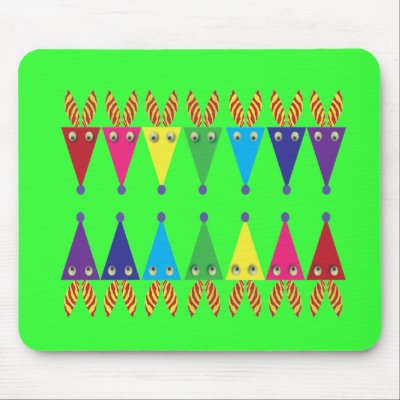 14 Zebras Mouse Pads by adellaandmella