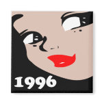 14th Birthday Gifts, 1996 Girl Refrigerator Magnets