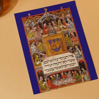 14th Century Illuminated Haggadah by msdespina
