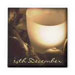 14th December • Candle • Magnet