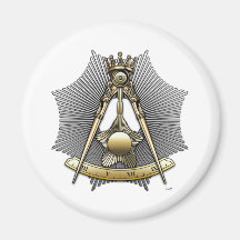 14th Degree: Grand Elect Mason Fridge Magnets