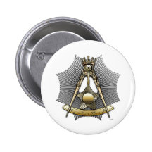 14th Degree: Grand Elect Mason Pinback Buttons