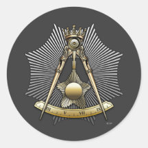 14th Degree: Grand Elect Mason Stickers