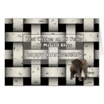 14th Wedding Anniversary Greeting Card