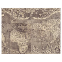 1507 Martin Waldseemuller World Map