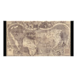 1507 Martin Waldseemuller World Map photo cards