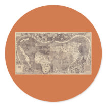1507 Martin Waldseemuller World Map