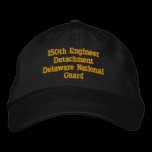 150th Engineer Detachment embroidered hats