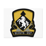 153d Cavalry Scout-Insignia Color patch Post Cards