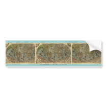 1565 Ferando Berteli Antique World Map