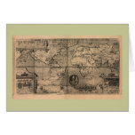 1581 Nicola van Sype Antique World Map