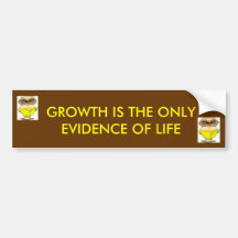 15904061.thm[1], 15904061.thm[1], GROWTH IS THE... Bumper Sticker
