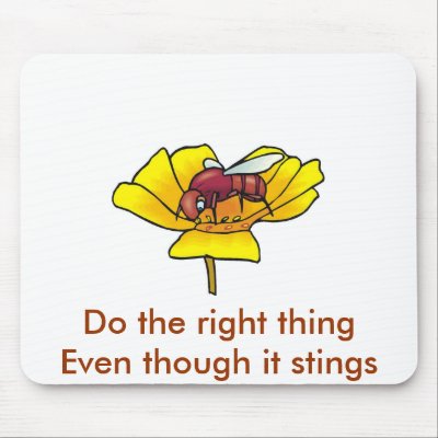 15949360[2] Do the right thing Mouse Pad by MemereJackie