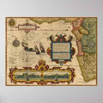 1596 - SouthWest Africa Posters by classicprints