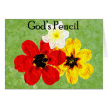 15 Gods Pencil Greeting Cards