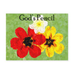 15 Gods Pencil Postcards
