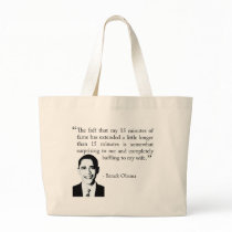 15 minutes of fame tote bag
