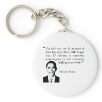 15 minutes of fame keychain