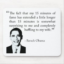 15 minutes of fame mouse pad