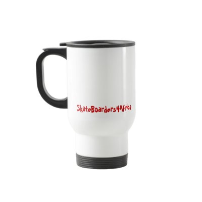 15 Oz Mug  Black Africa Map- Blood by SkateBoarders4Africa