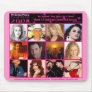 15 SELECTED MYSPACE ARTIST- MOUSEPAD (light pink)