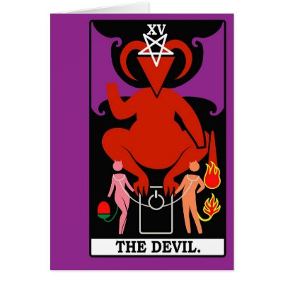 15 THE DEVIL GREETING CARDS by isisish