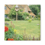 15th Century House With Herbaceous Border f magnets