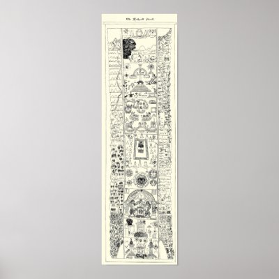 15th Century - Masonic Kirk Wall Scroll Poster