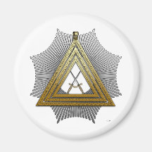 15th Degree: Knight of the East Fridge Magnet