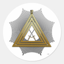 15th Degree: Knight of the East Sticker