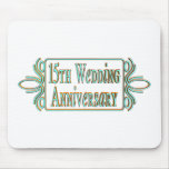 15th wedding anniversary gifts t mousemats