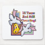 15th wedding anniversary gw mousepad