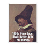 1600s Pimp 2 Postcards