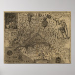 1606 Map of Virginia posters