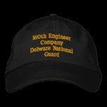 160th Engineer Company embroidered hats