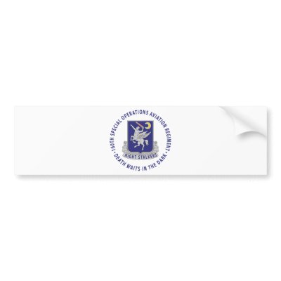 160th SOAR - Night Stalkers Bumper Stickers by proartshirts