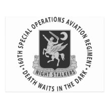 160th SOAR - Subdued Post Card