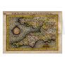 1610 Map of Cornwall, Devon, Somerset, etc...