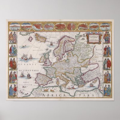 1630 Map of Europe by Philo_B
