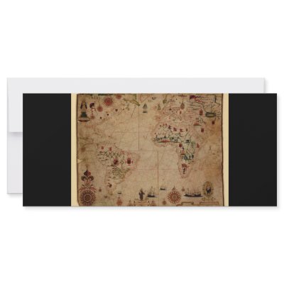 1633 Atantic Ocean Portolan Chart - Pascoal Roiz by ZephyrusBooks