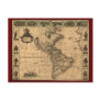 1660 - North and South America Historic Map