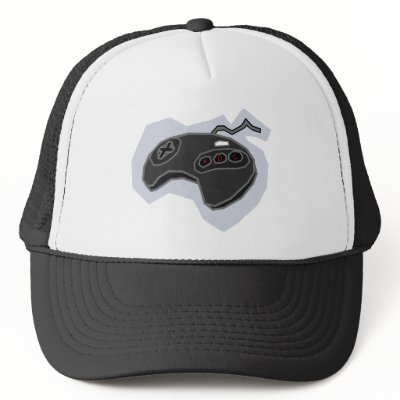16 Bit Controller Trucker Hat by CasuallyHardcore
