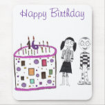 16 candles on my cake 2 mousepad